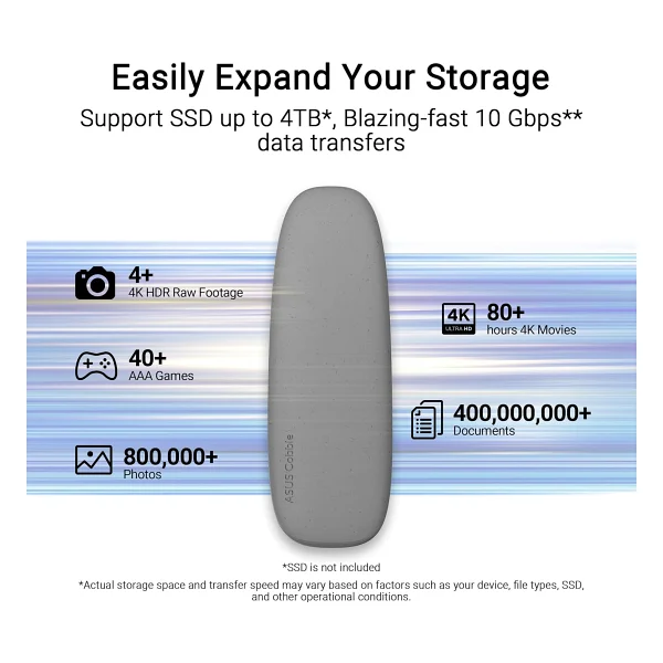 Asus Cobble Type-C M.2 SSD Harddisk Kutusu - Görsel 3