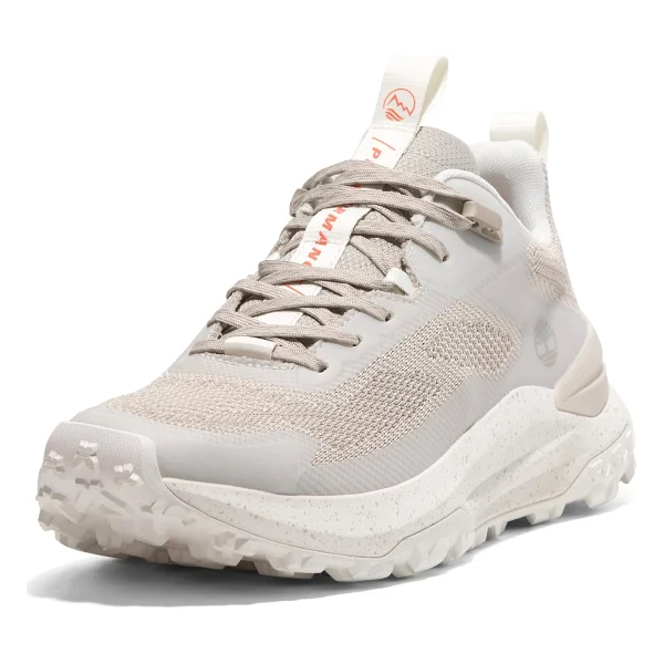 Timberland Erkek Motion Access Düşük Bağcıklı Sneaker, Açık Boz Kahverengi Örgü W Beyaz, 10.5 - Görsel 9