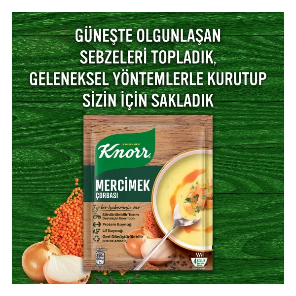 Knorr Mercimek Hazır Çorba 76 Gr - Görsel 5