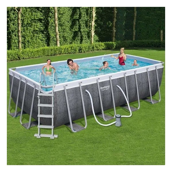 Bestway 56996 488x244x122 cm Prefabrik Havuz Seti - Görsel 2