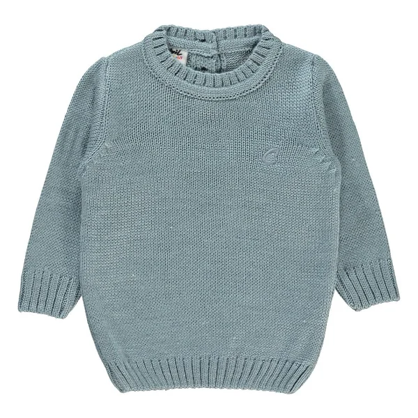 Civil Baby Erkek Bebek Triko Kazak 6-18 Ay Mavi - Görsel 2