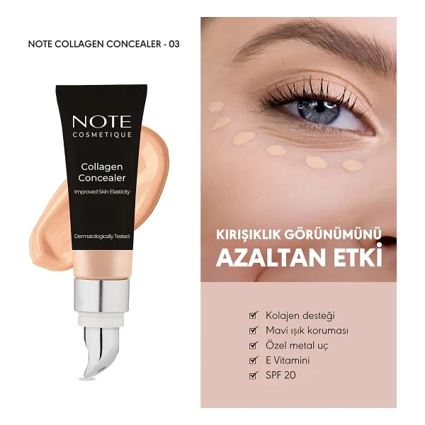 Note Collagen Spf 20 10 Ml Likit Kapatıcı - Görsel 2