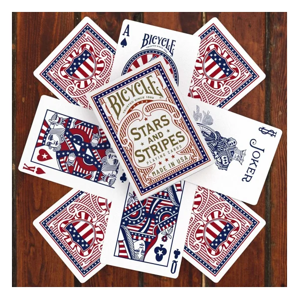 Bicycle Stars and Stripes İskambil Kağıdı - Görsel 6