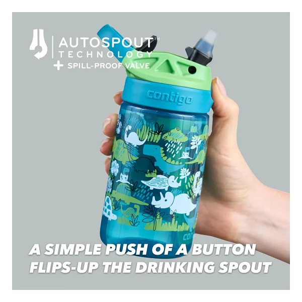 Contigo Gizmo Flip Pro 420 Ml Tritan Çocuk Suluğu - Görsel 7