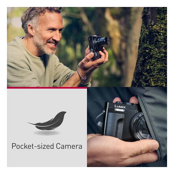 Panasonic Lumix Dc-Tz99 Siyah Dijital Fotoğraf Makinesi - Görsel 3