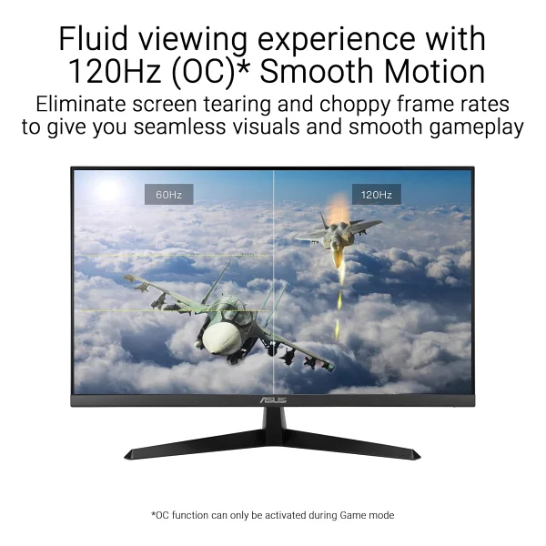 Asus VY249HGR 23.8'' 1MS 120Hz VGA/HDMI VESA IPS LED Gaming Monitor - Görsel 4