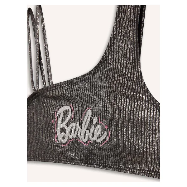 DeFacto Kız Çocuk Barbie Bikini Takımı - Görsel 4