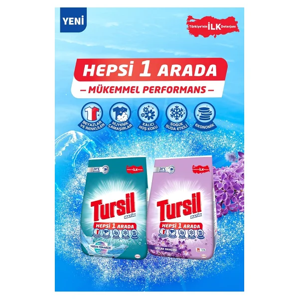 Tursil Matik 8 kg Toz Deterjan - Görsel 5