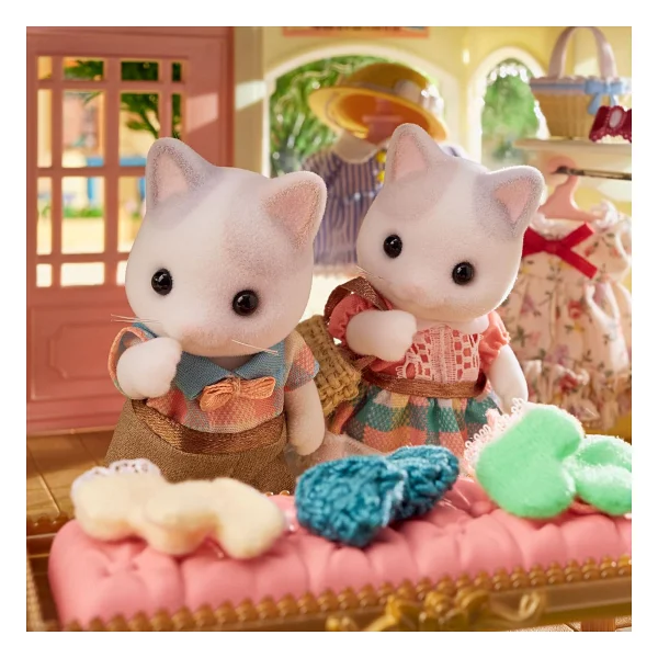 Sylvanian Families Latte Kedi Ailesi 5738 - Görsel 7