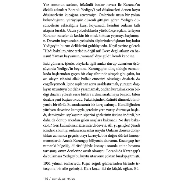Gün Olur Asra Bedel - Cengiz Aytmatov - Görsel 7