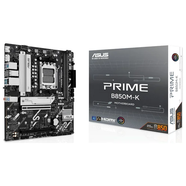 Asus Prime B850M-A Wi-Fi AMD AM5 DDR5 Micro ATX Anakart - Görsel 7