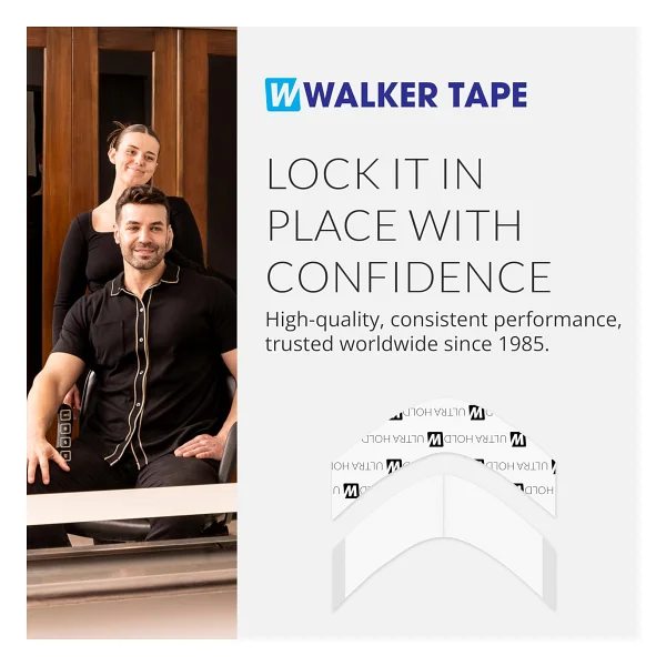 Walker Tape Ultra HoldTM Tape Protez Saç Bandı (2,0cm x 7,5cm) 36 Adet (Oval (''A'' - 2,0cm x 7,5cm)) - Görsel 8