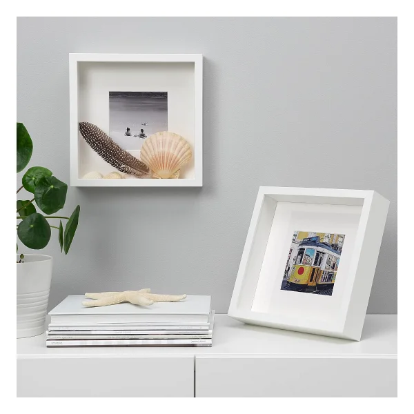 Ikea Sannahed Çerçeve, 25x25 Cm, Beyaz - Görsel 2