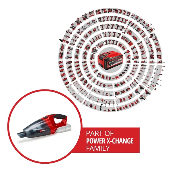 Einhell Te-Vc 18 Li Aküsüz Şarjlı El Süpürgesi - Görsel 2