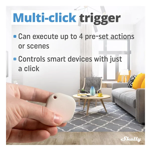 Shelly Blu Button Tough Akıllı Kontrol Butonu - Görsel 5