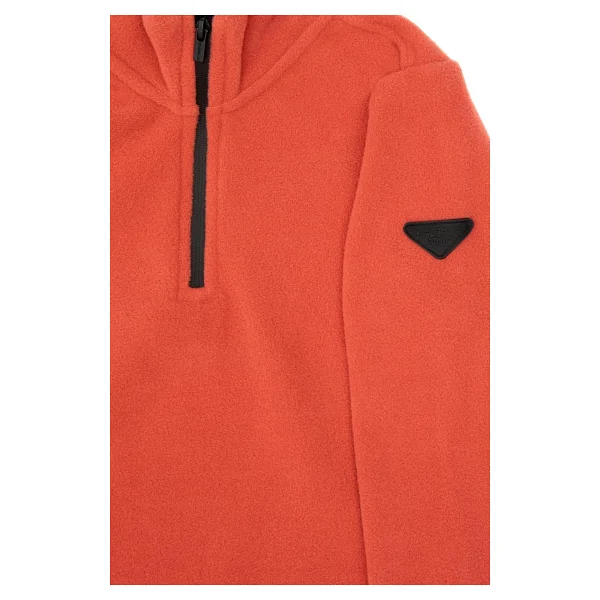 U.S. Polo Assn 50313841-Vr026 Yarım Fermuarlı Gül Kurusu Çocuk Polar - Görsel 5