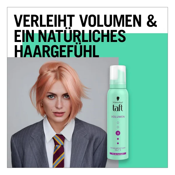 Taft Volume No:3 150 Ml 2 Adet Saç Şekillendirici Köpük - Görsel 6