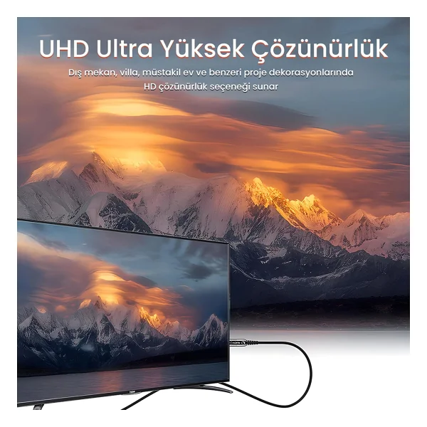 Veggieg V-H717 60 M 4K Hdmı Kablo - Görsel 6