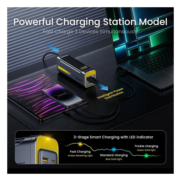 Aohi Starship 40000 mAh Hızlı Şarj Powerbank - Görsel 4
