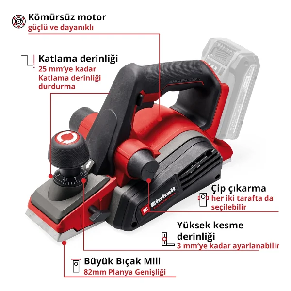 Einhell Tp-Pl 18/3 Li Bl Aküsüz Planya - Görsel 3