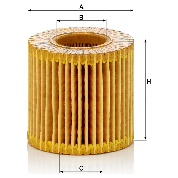 MANN-FILTER HU 6006 Z Yağ Filtresi (Toyota) - Görsel 3