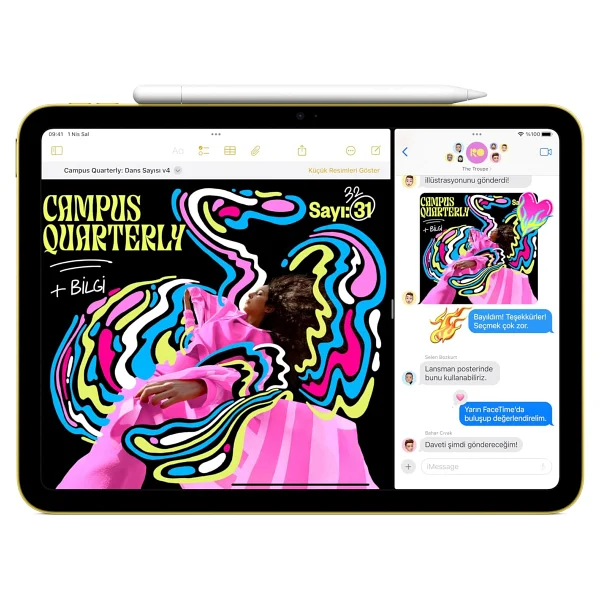 iPad 11. Nesil Wi-Fi 128 GB 11" Tablet - Görsel 3