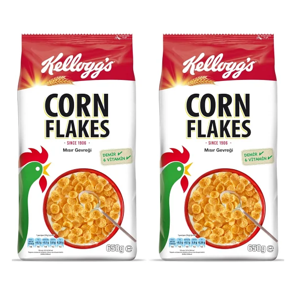 Kellogg's Corn Flakes 650 Gr Kahvaltılık Gevrek - Görsel 4