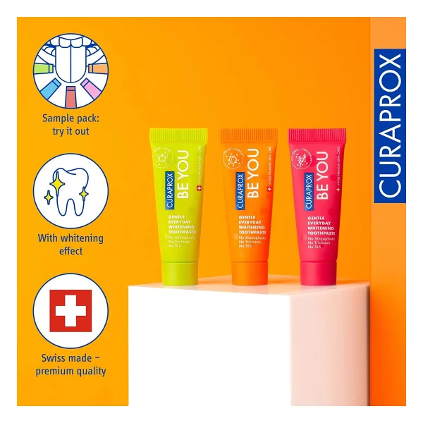 Curaprox Be You Whitening Set 6 x 10 ml + Diş Fırçası - Görsel 10