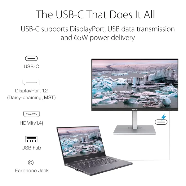 Asus ProArt PA278CV 27" 5 ms 2K Pivot IPS 75 Hz Monitör - Görsel 7