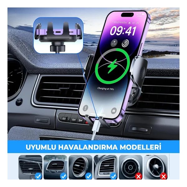 Bix Bxch7 Araç İçi Telefon Tutucu - Görsel 9