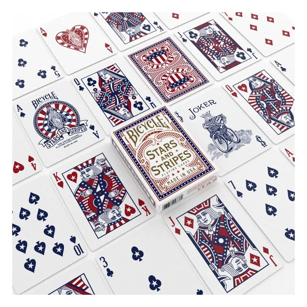 Bicycle Stars and Stripes İskambil Kağıdı - Görsel 4