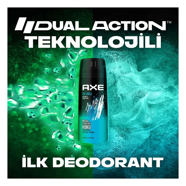 Axe Ice Chill 150 ml Erkek Deodorant - Görsel 7