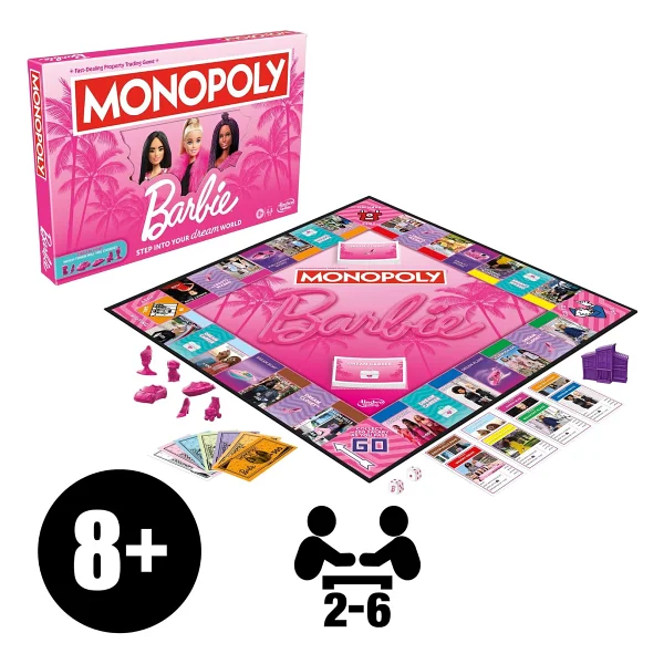 Monopoly Barbie G0038 - Görsel 2
