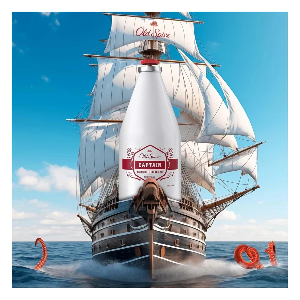 Old Spice Captain After Shave 100 Ml Tıraş Losyonu - Görsel 10