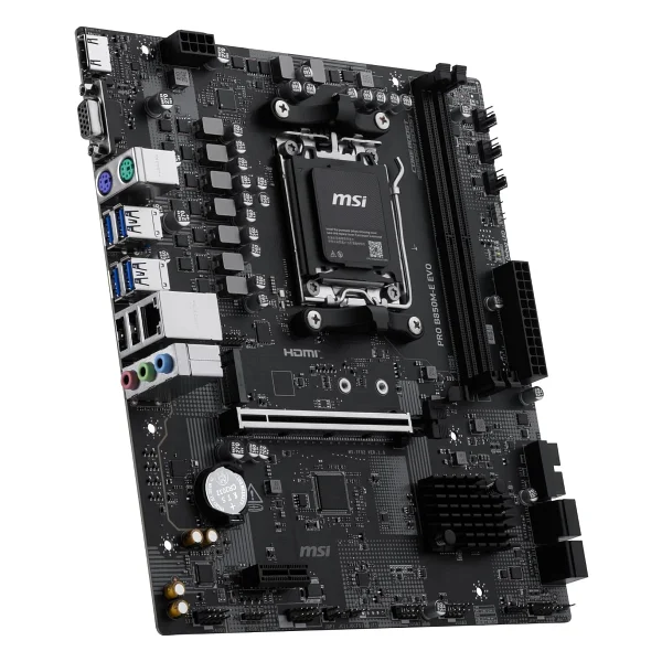 Msı Pro B850m-E Evo AMD Am5 DDR5 Micro Atx Anakart - Görsel 6