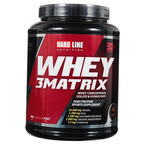 Hardline Nutrition 3 Matrix 908 Gr Muz Aromalı Whey Protein Tozu - Görsel 2