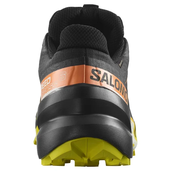 Salomon Speedcross 6 Gore-Tex L47465400 Siyah-Sarı Erkek Koşu Ayakkabısı - Görsel 2