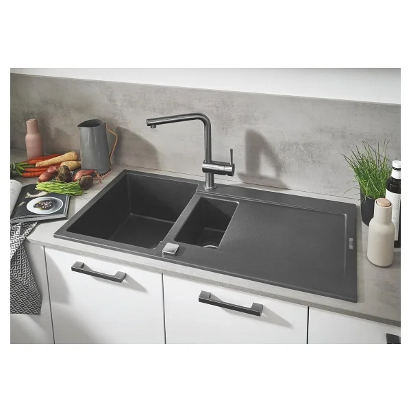 Grohe Minta 32168dc0 Supersteel Spiralli Mutfak Bataryası - Görsel 3