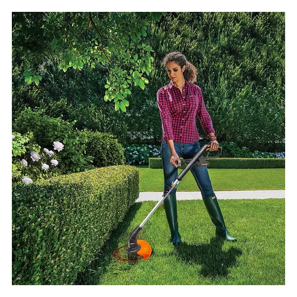 Worx WG927E 40 V Çift Akülü 2 Ah Çim Biçme Makinesi + WG157E.9 Misinalı Kenar Kesme Makinesi - Görsel 4
