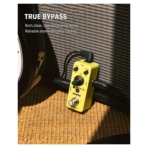 Donner Yellow Fall Vintage Analog Delay Pedalı - Görsel 6