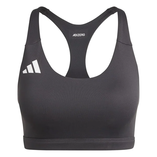 adidas Kadın ADIZERO E MS Sporcu Sütyeni - Orta Destekli BLACK 2XSB - Görsel 3