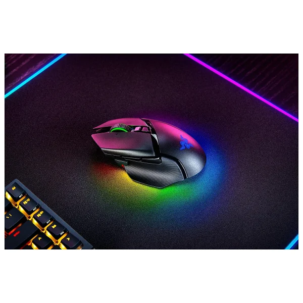 Razer Basilisk V3 Pro Rz01-04620100-R3g1 Siyah RGB Optik Kablolu/Kablosuz Oyuncu Mouse - Görsel 3