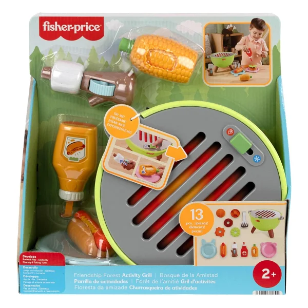 Fisher Price Kamp Zamanı Barbekü Seti Jlb82 - Görsel 8