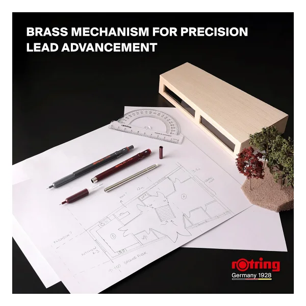 Rotring 600 Gri 0.5 Mm Versatil Uçlu Kalem - Görsel 7