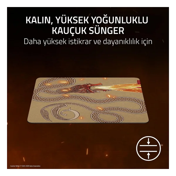 Razer Gigantus V2 L Counter Strike 2 Edition Mouse Pad - Görsel 3