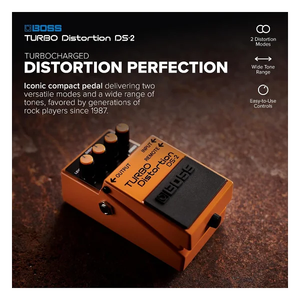 Boss Ds-1 Distortion Pedalı - Görsel 2