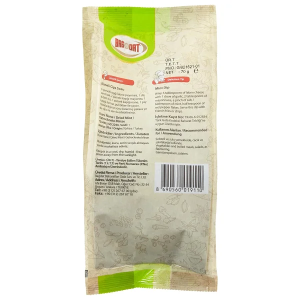 Bağdat 70 gr Kuru Nane - Görsel 2