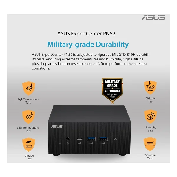 Asus Pn52-B-S9057md AMD Ryzen 9 R9-5900hx Barebone (RAM Yok, Dısk Yok) Freedos Mini Masaüstü PC - Görsel 6