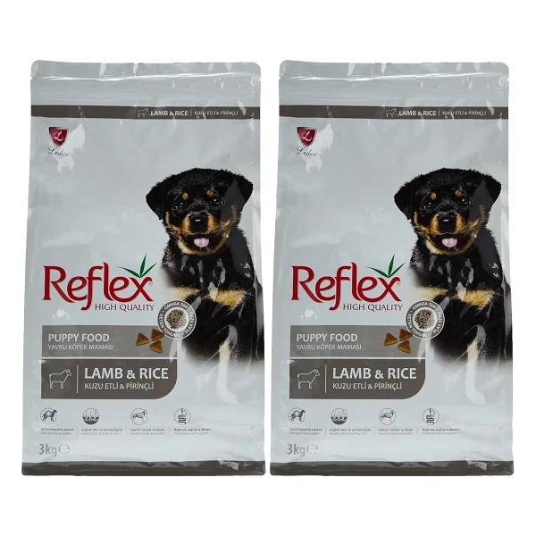 Reflex Puppy Kuzu Etli Pirinçli 15 Kg Yavru Köpek Maması - Görsel 4