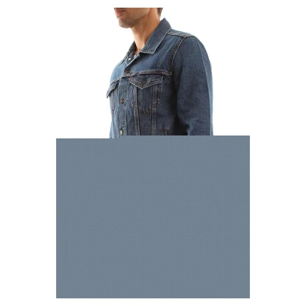 Levi's The Trucker Erkek Denim Ceket, Koyu mavi - Görsel 2